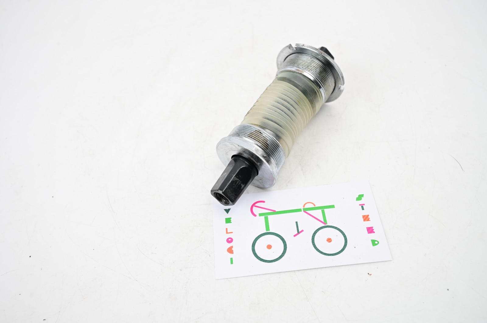 Vintage Old School Cup and Cone Bottom Bracket 68mm Shell x 119mm Japan