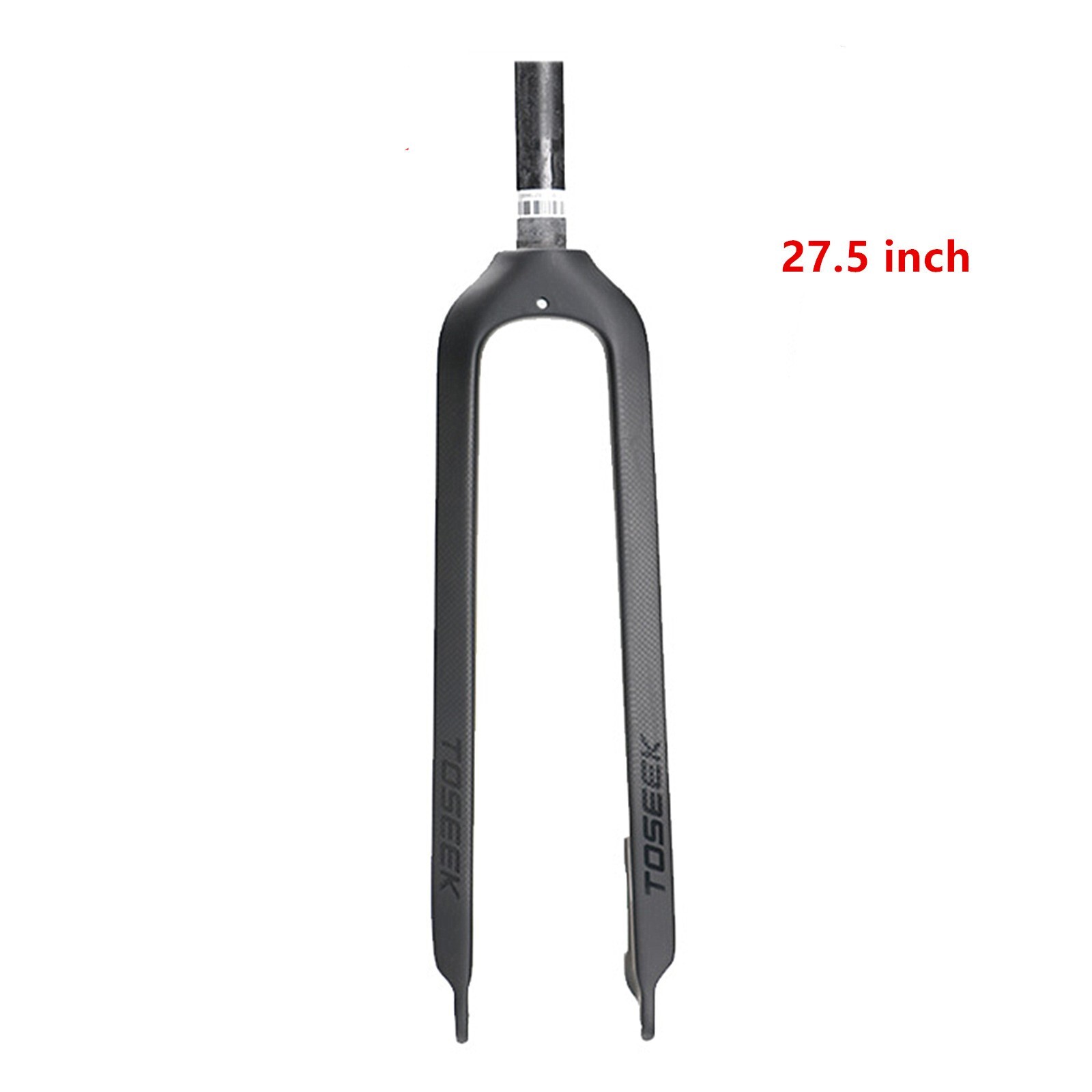 27.5″ TOSEEK 1-1/8″ Full Carbon Fiber MTB Fork Disc Brake Rigid Super Light Fork