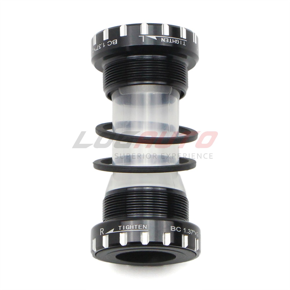 68/73mm Ceramic Bottom Bracket Threaded Bearing Hollowtech MTB Bike W/ 2 Spacer