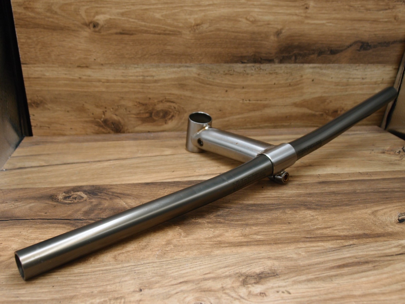 flat handlebar Humpert professional town exclusive + stem ahead steel 1 1/8 in