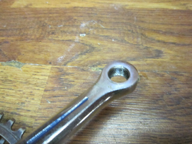 VINTAGE NERVAR 170L 51/44T COTTER PINED CRANK SET 9/16″