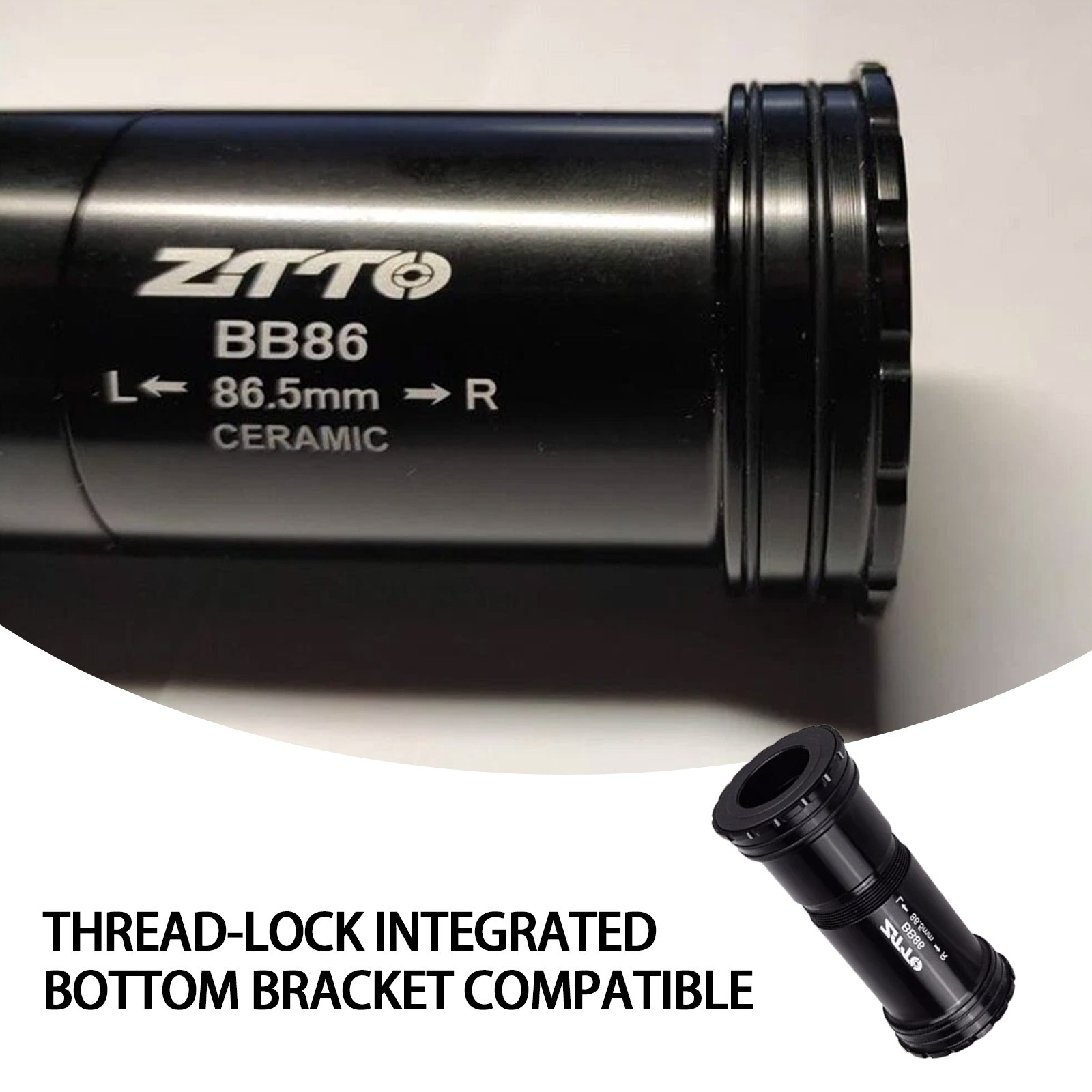 BB86 24mm CERAMIC BB92 BB90 Press Fit Bike Bottom Brackets Thread Lock