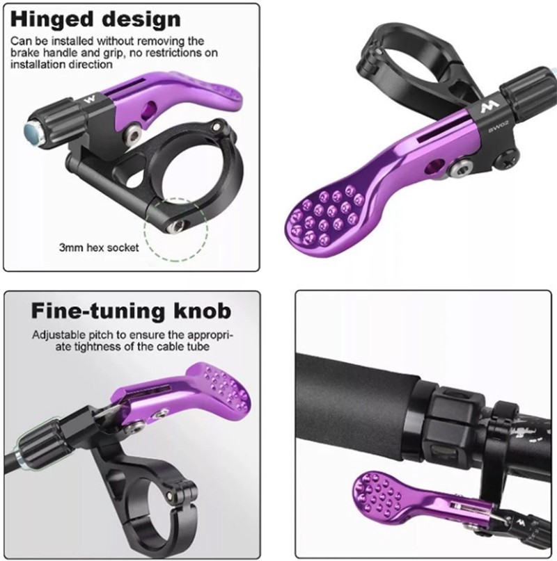 Bike Dropper Post MTB Seatpost Internal 425mm x 125mm 27.2/30.9/31.6mm