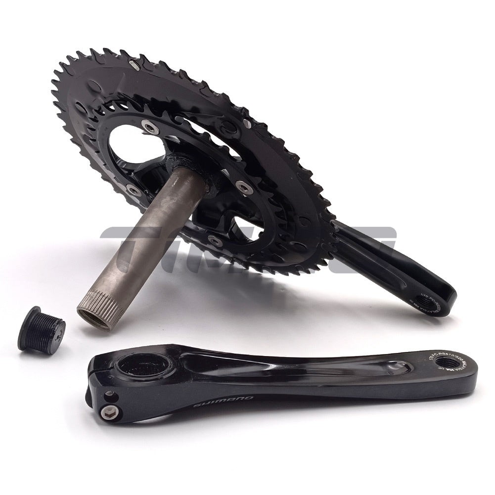 Shimano FC-RS520 2×12 Speed Crankset 50-34T 170mm 2-Piece Crank HollowTech II BB