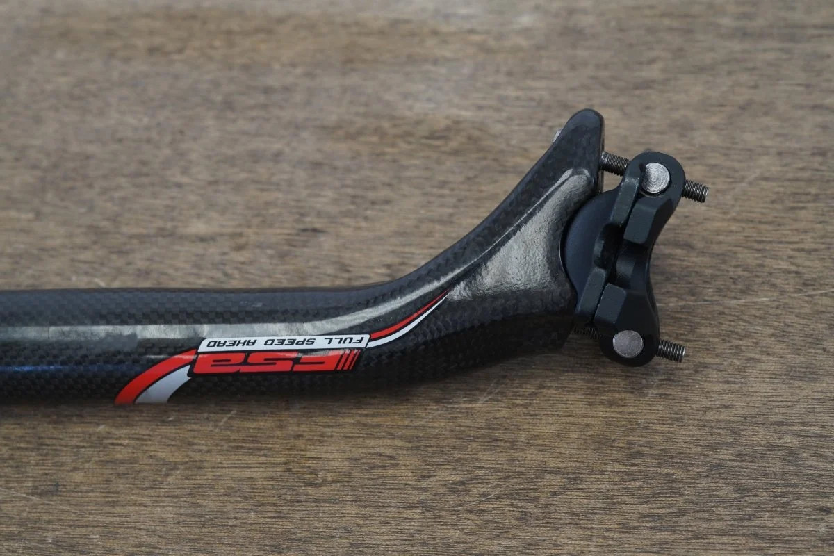 31.6mm FSA K-Force Light Carbon Setback Road Seatpost 257g