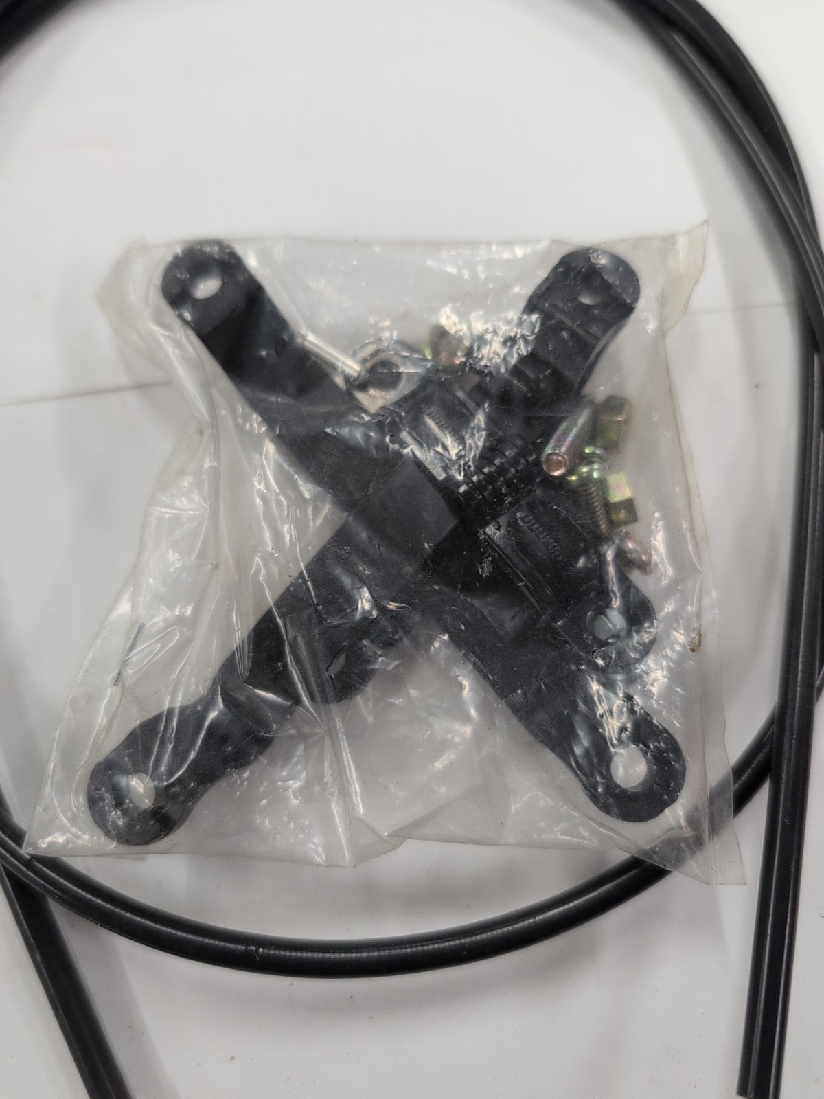 Vintage Shimano Positron Cable Wire Shifter Set NOS Black Plastic 5 Speed