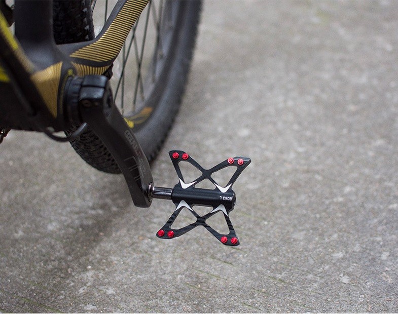 Butterfly Aluminum Road MTB Mountain Bike XC Bicycle Pedal Bearing Flat Pedals