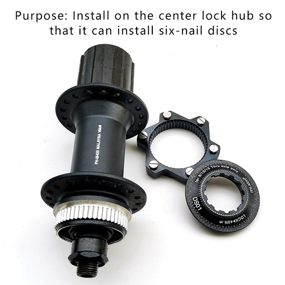 Centerlock 6-hole Adapter Center Lock Conversion 6 Hole Brake Disc 6 Bolt RLFT