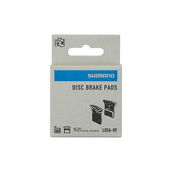 BIKE BRAKE PADS RESIN L05A INCL SPRING/SPLIT PIN 1 PAIR SHIMANO