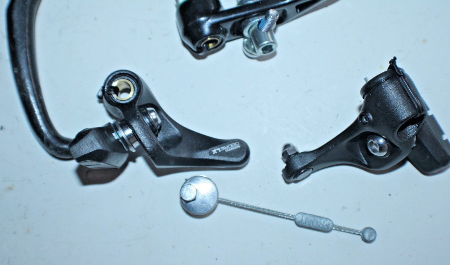 Shimano Dia-Compe Groupset Front Rear Derailleurs Cantliver SPD Pedals BR-M550 ~