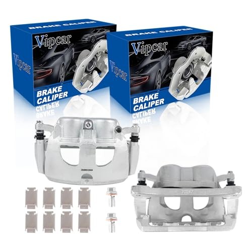 Rear Disc Brake Caliper Assembly with Bracket – Compatible with Dodge Ram