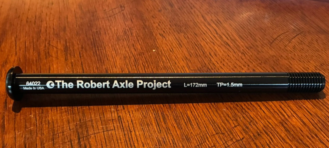 Robert Axle Project Lightning Bolt-on Axle – Rear 12 mm x 172 mm x 1.5 Thread