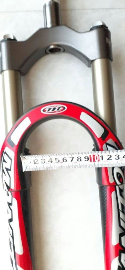 Manitou Super Nova 26 MTB Suspension Fork 20×110 Disc 1-1/8 Carbon Alloy NEW