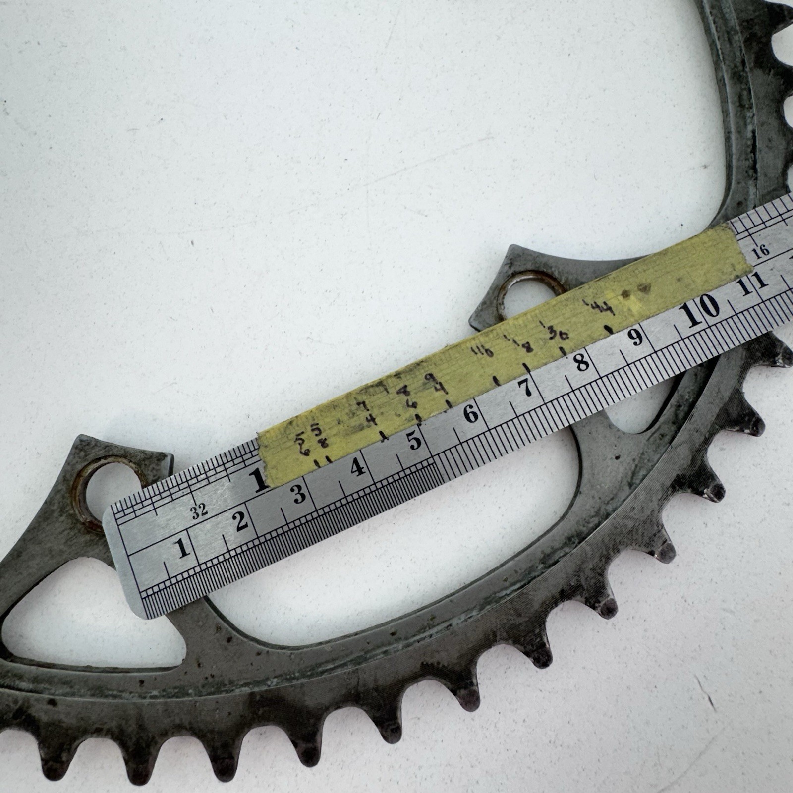 Vintage Shimano Biopace 52t Chainring 600 52 Tooth 130 BCD Silver Oval 80s A22