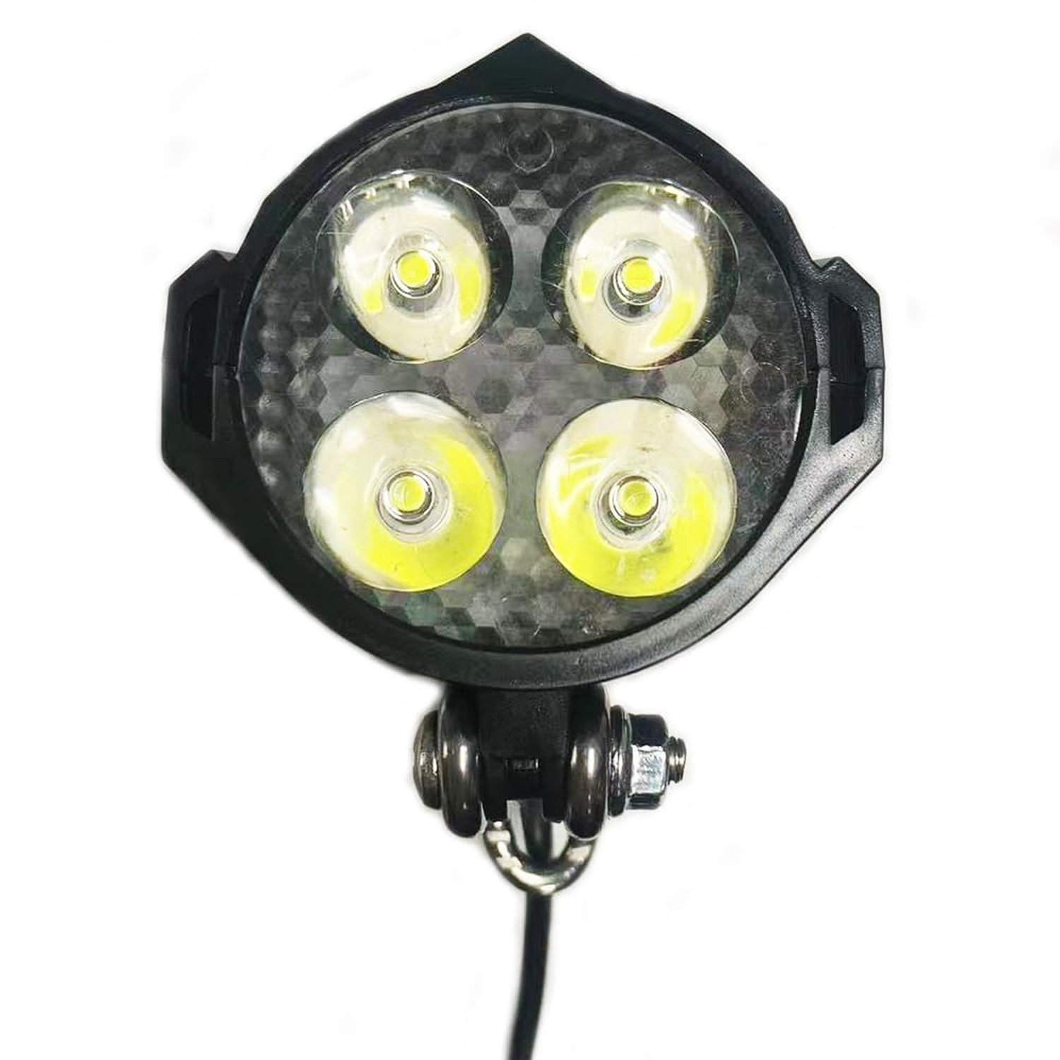 Ebike Headlight 36V-48V Super Bright LED Light for Electric Bike Scooter Moun…