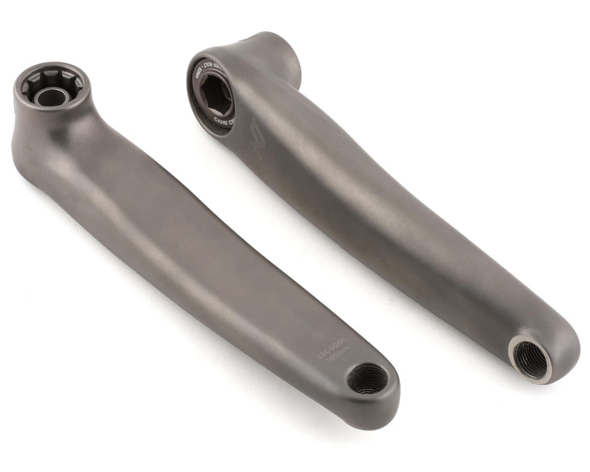 Cane Creek Electric Wings Crank Arm Set – 165mm ISIS Spindle Titanium Gray