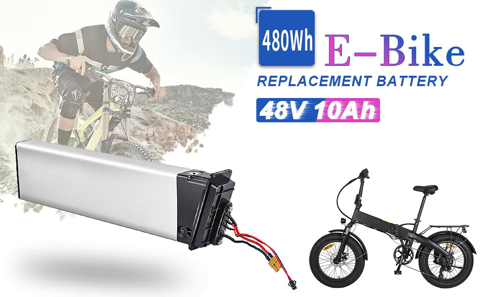 48V 10Ah Folding E-Bike Battery for ANCHEER TotGuard Pioneer Electric Bike UL