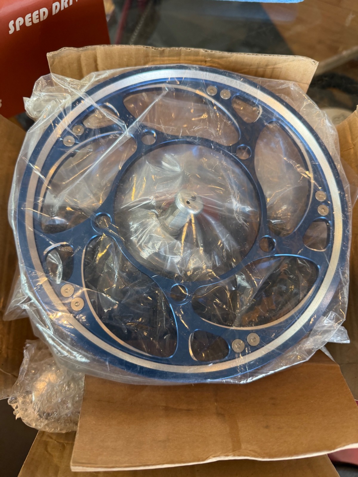 ATS Speed Drive Internal Gear Crankset Planetary System 2-Speed Blue