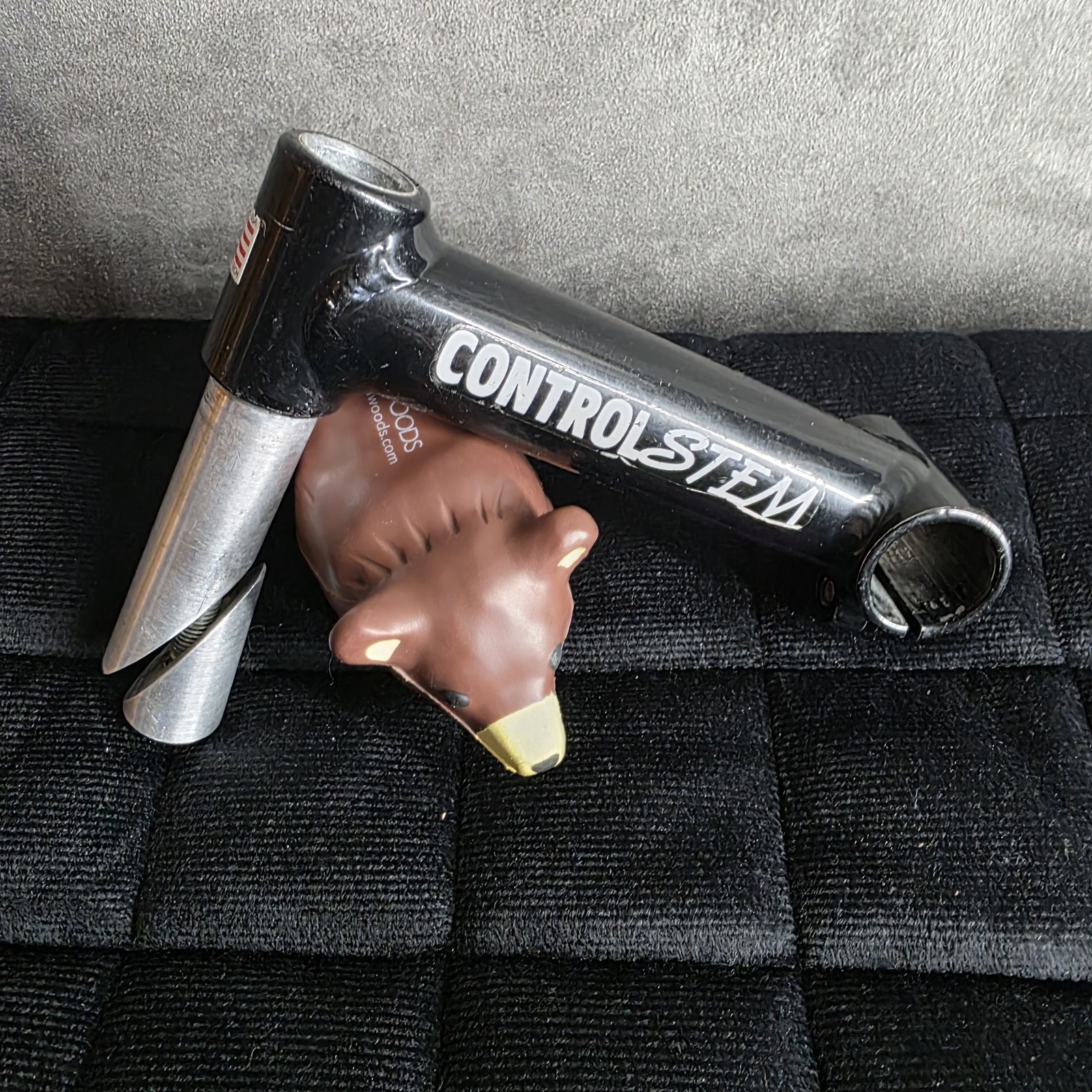 Vintage Control Tech Quill Stem 1″ (22.2mm) 135mm 0° 25.4mm Black MTB USA Made