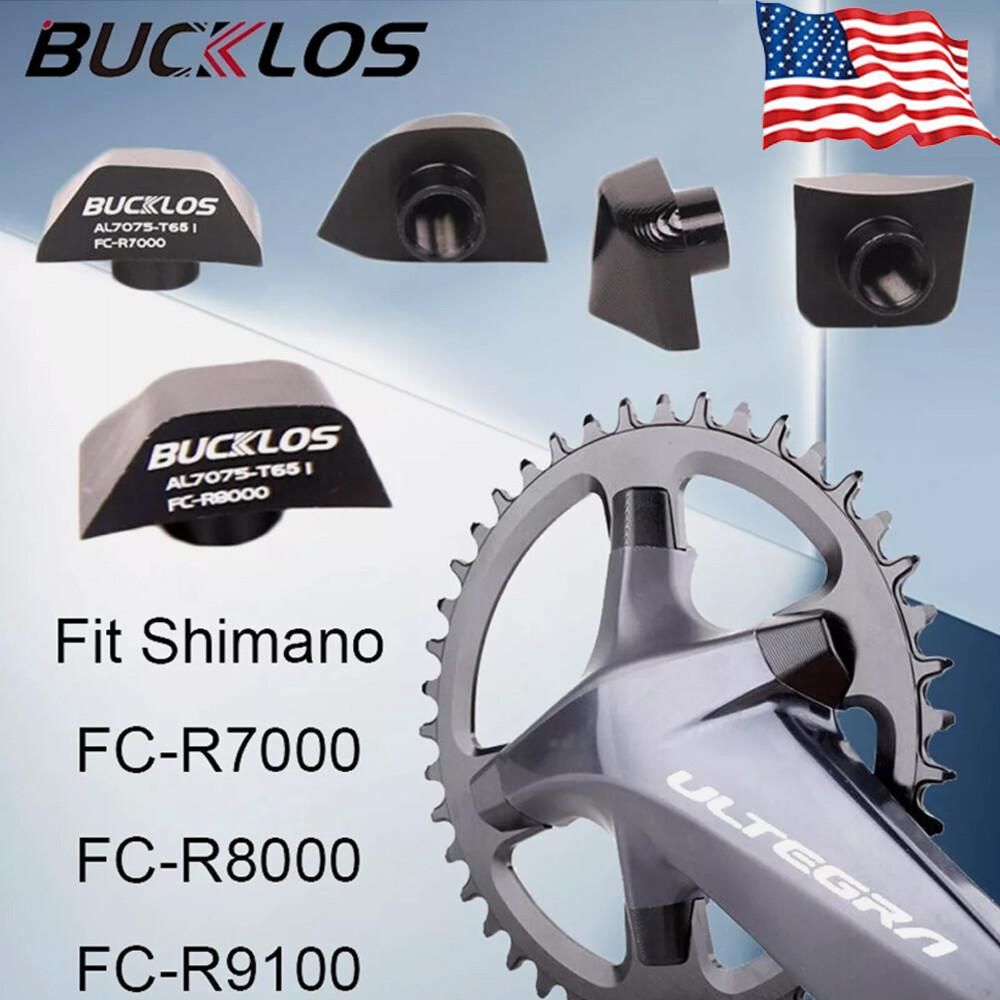 BUCKLOS Chainring FC-R7000 R8000 R9100 Bolts Alloy Chainwheel Screws for Shimano