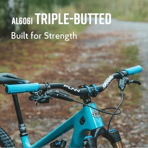 Mountain Bike Handlebar 35mm 800mm Width Alloy Riser 55mm 40mm 75mm Rise
