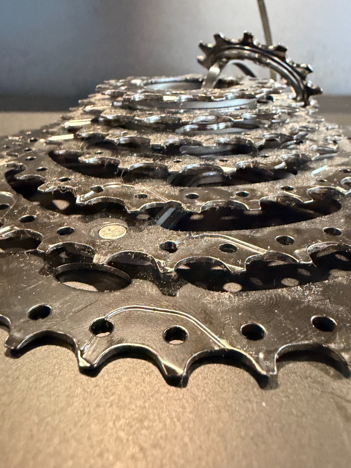 microSHIFT ADVENT Cassette – 9 Speed, 11-46T, ED Black, Hardened Steel Cogs