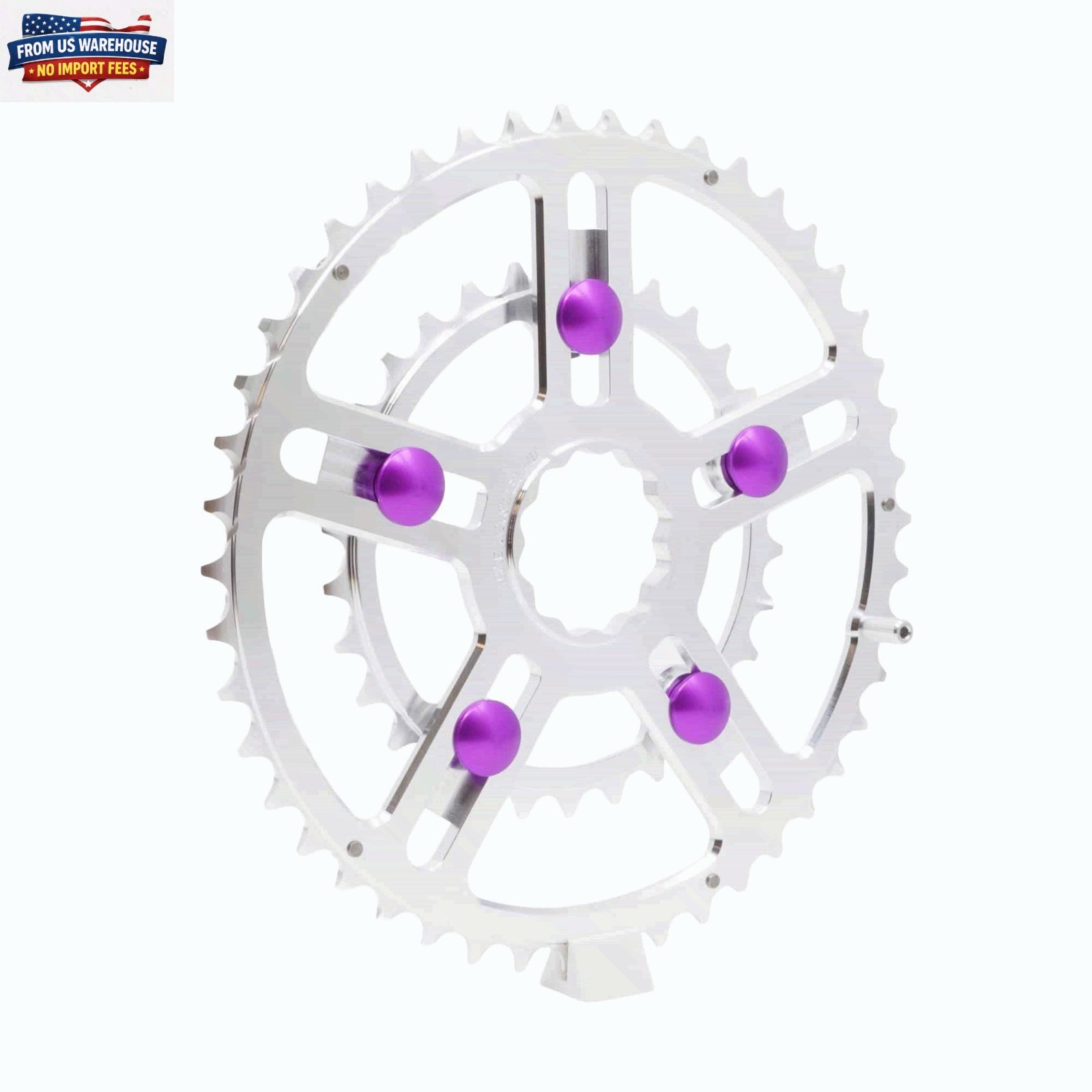 White Industries VBC V2 Chainring Set Road Gravel Bike Crank Chainrings
