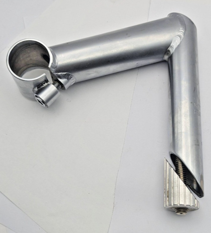 NITTO SPECIALIZED 22.2 QUILL STEM 26.0MM CLAMP 110MM REACH SILVER CHROMOLY CRMO