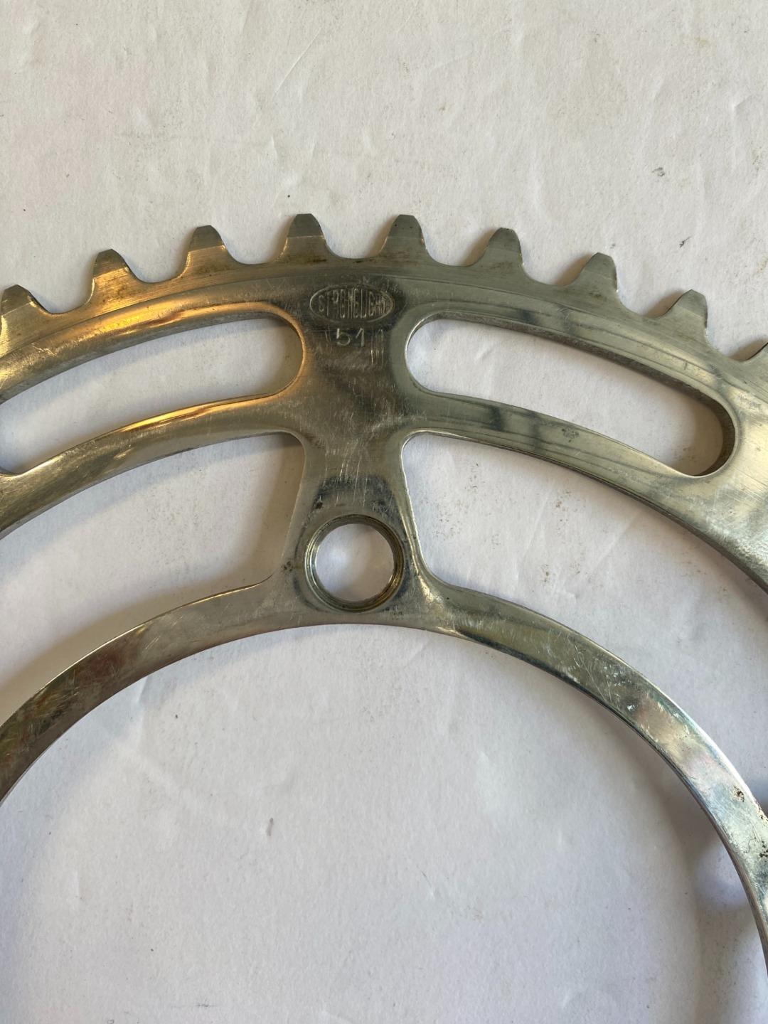 vintage STRONGLIGHT 122 BCD bicycle CHAINRING 51 tooth