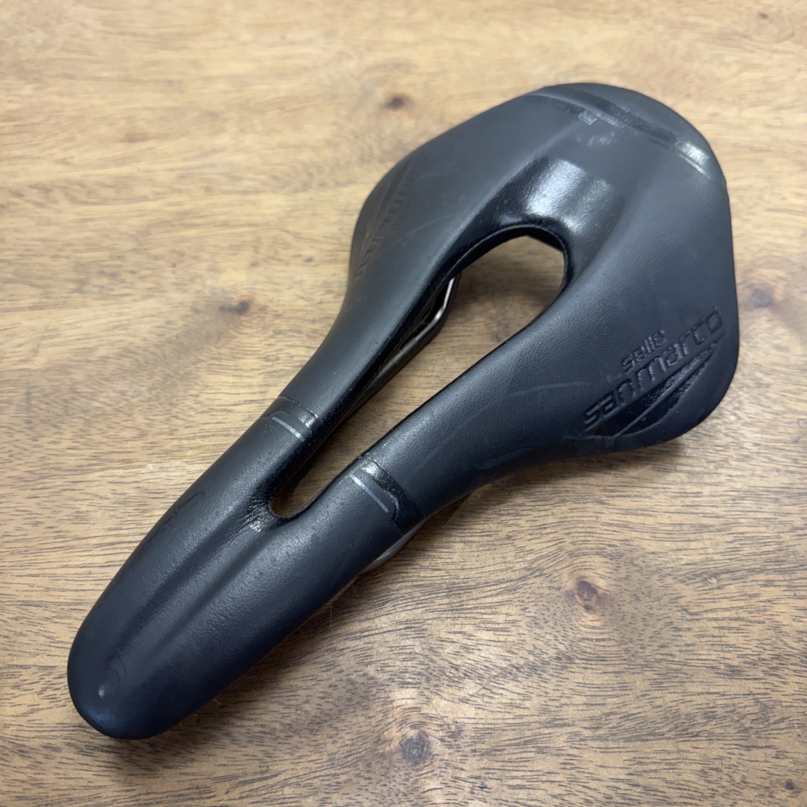 Selle San Marco Shortfit Racing Bicycle Saddle 145mm x 255mm Xsilite Rails
