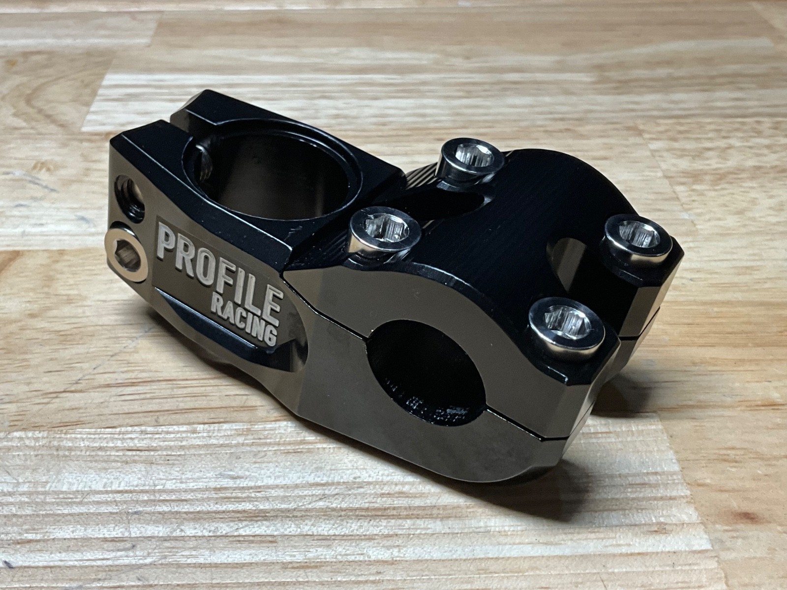 PROFILE RACING MARK MULVILLE PUSH STEM 48mm Reach w/TITANIUM BOLTS Black S&M Fit