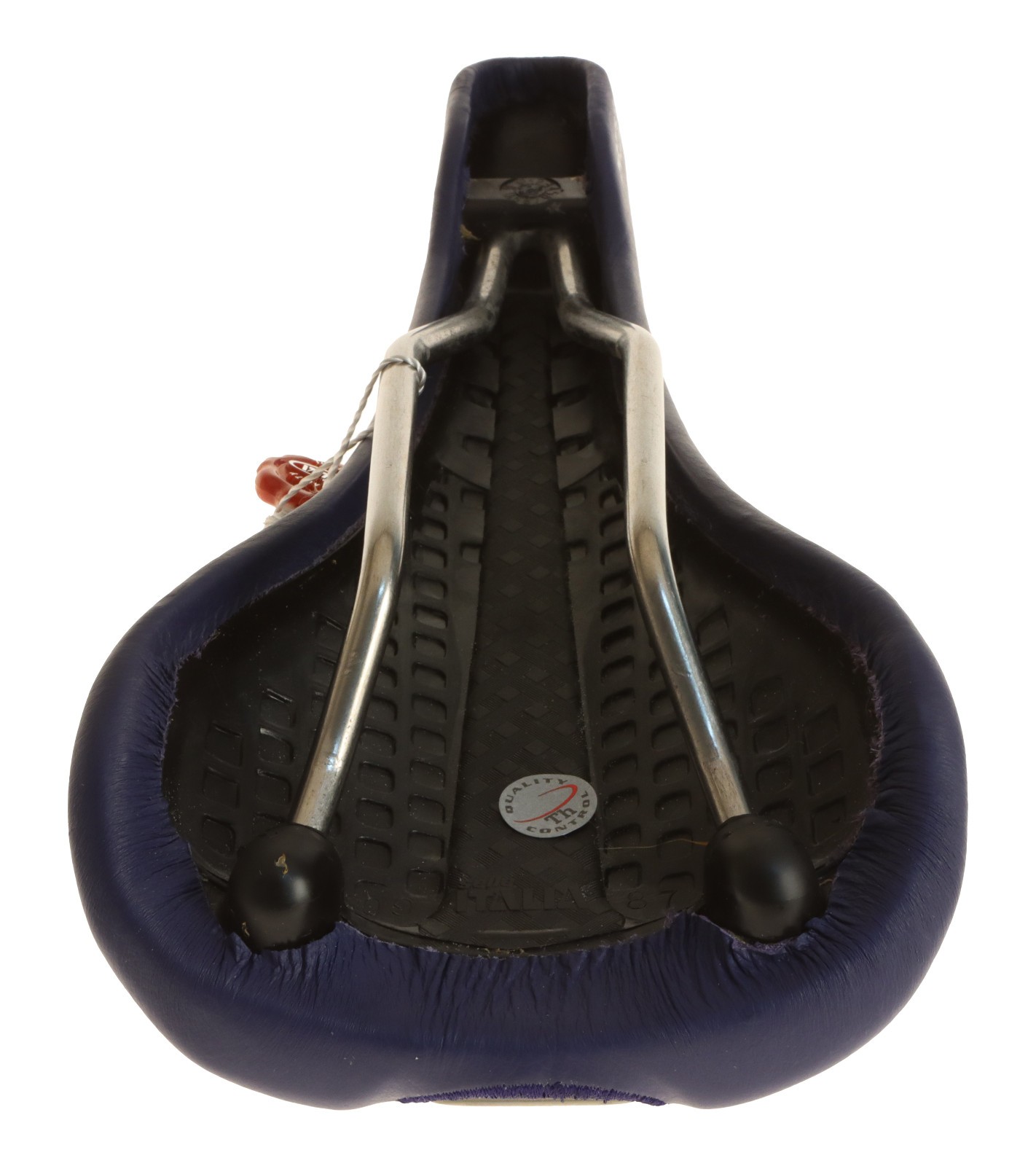 Selle Italia Flite Saddle Titanium Rail Calendar Blue Leather 2002 NIB NOS NEW