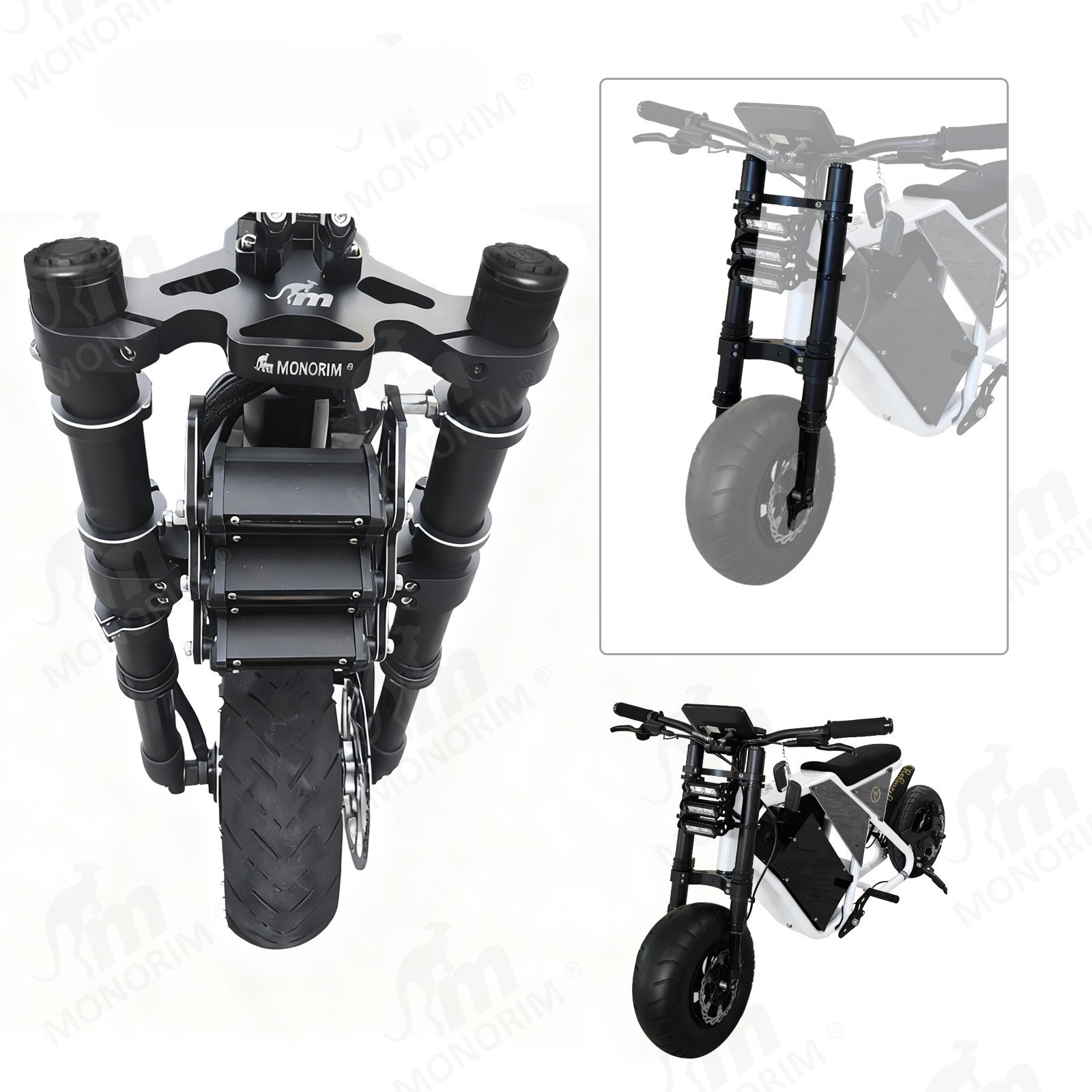 Monorim MD FB disc brake kit Xiaomi Scooter M365 Series 120mm front motor