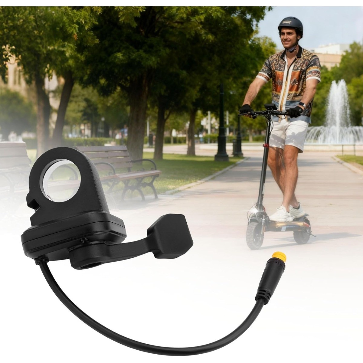 Jerbor Thumb Throttle for IScooter IX3 IX4 Right Hand Accelerator Thumb Scooter