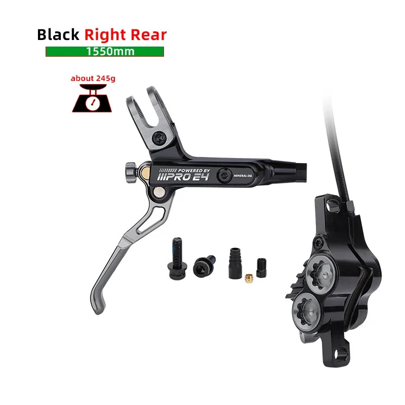 Mountain Bike Hydraulic Brake 800/1550mm Front Rear Brake Cooling Oil Pressure