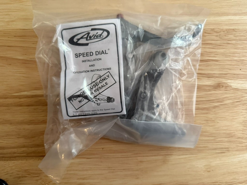 Avid Speed Dial 7 Bicycle Brake Lever Set, Pair, Right and Left, NEW, OEM NIP