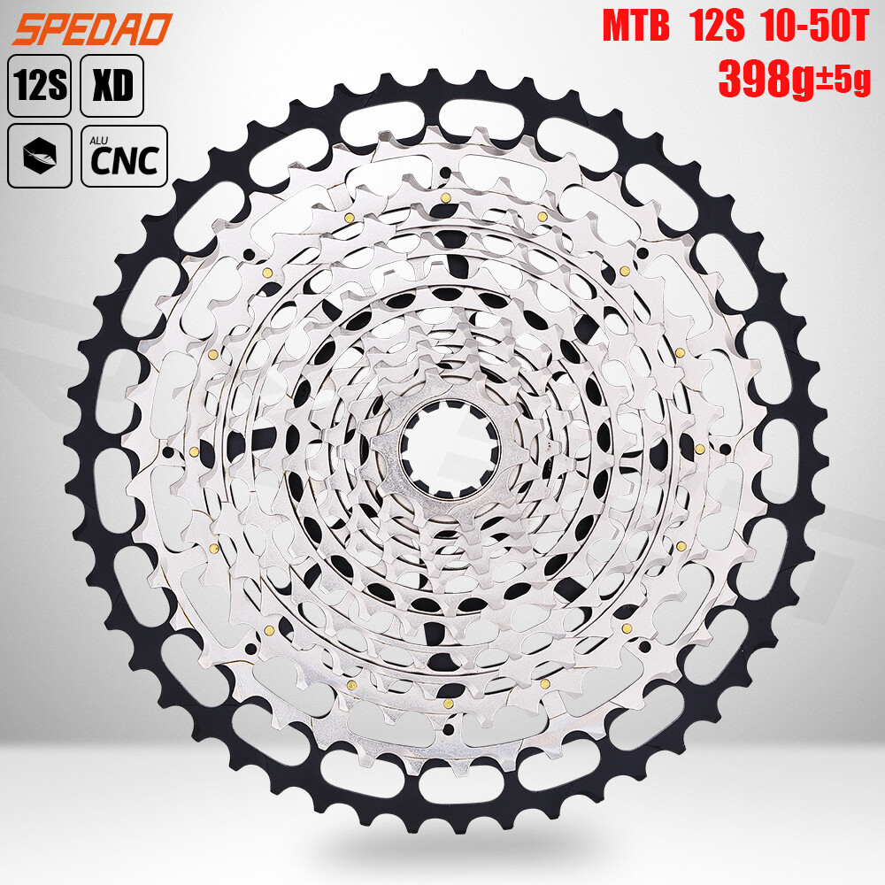 MTB Cassette Bicycle Freehub 12 Speed 10-50T Mountain Bike Chains for SRAM XD