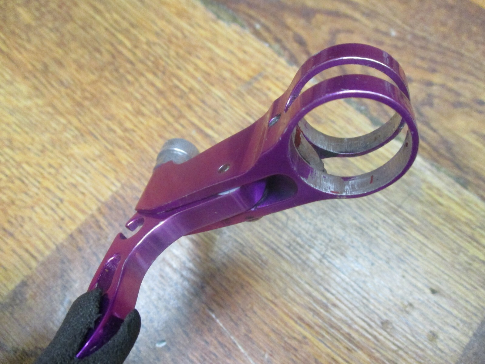 VINTAGE KOOKA RIGHT MOUNTAIN BIKE BRAKE LEVER SET – PURPLE ANODIZED