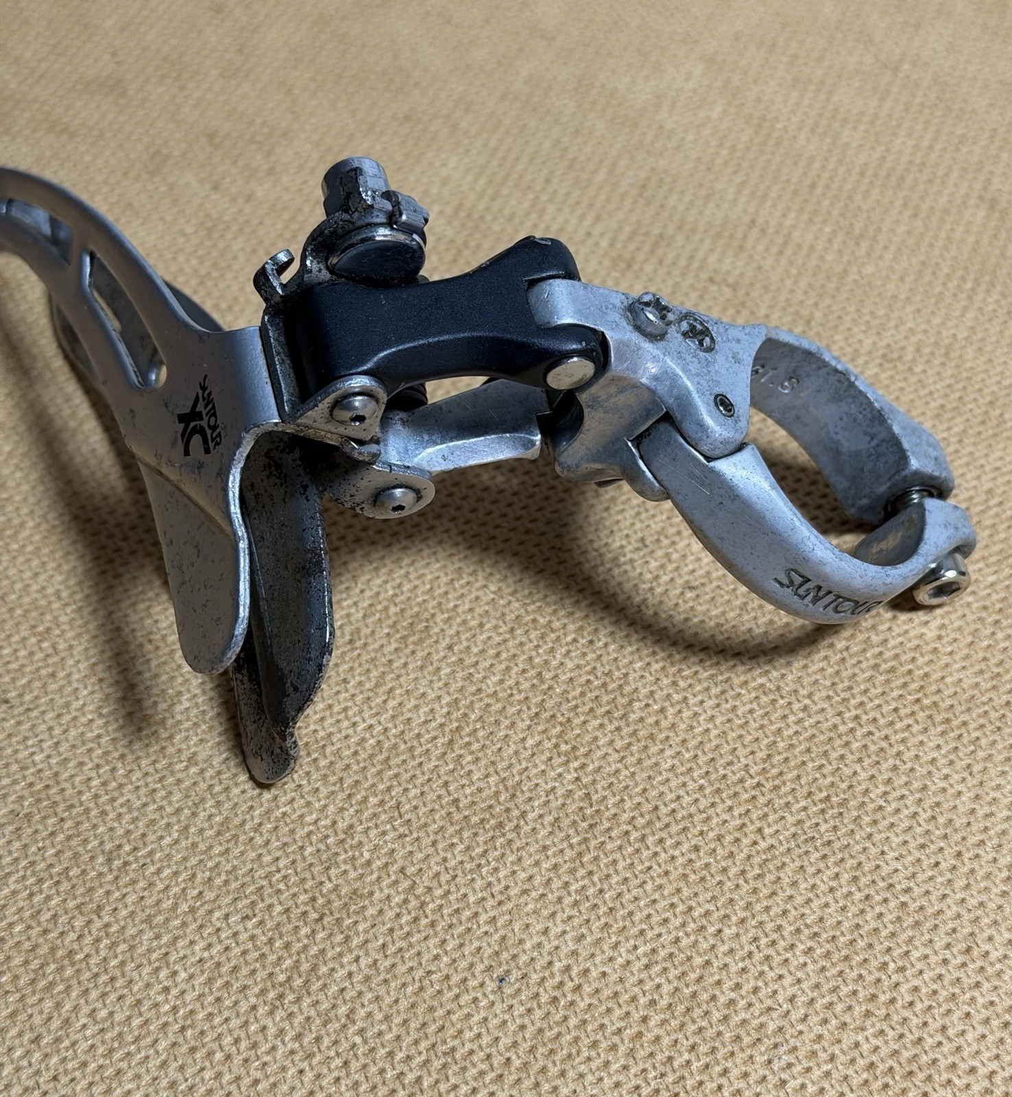 Vintage Suntour XC FD-3500 Clamp-On 31.8 mm Front Derailleur – For Parts
