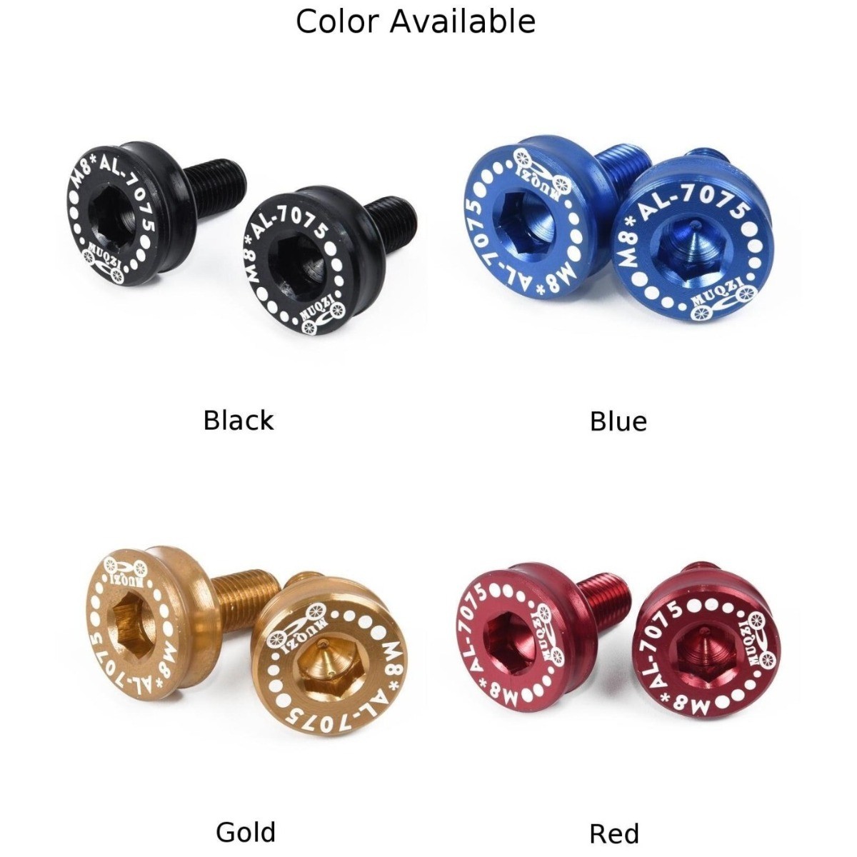2x MTB Bicycle Bike Crankset Crank Part Bottom Bracket Dust Proof Cover Cap Bolt
