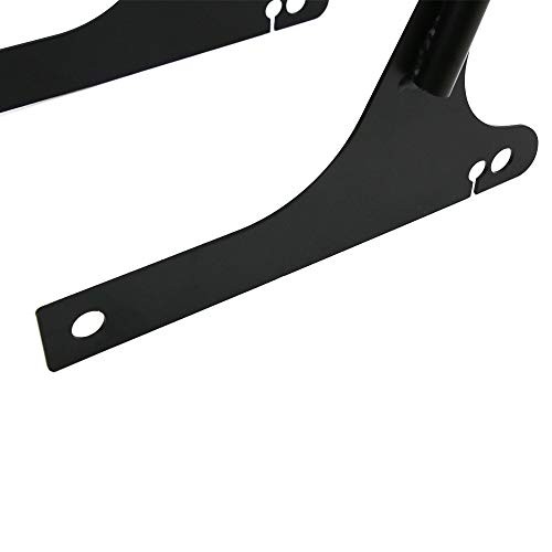COPART Upright Backrest Pad Sissy Bar for Harley Dyna 2006 Up (A, Dyna Street)
