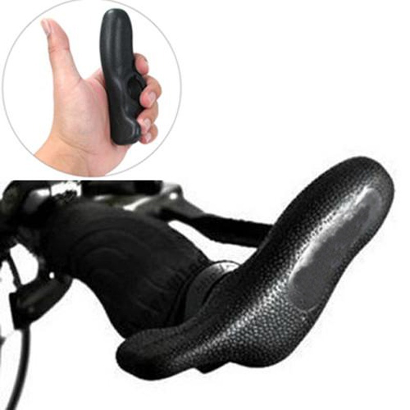 New A Pair Black Cycling Bicycle Bike Mountain Handlebar Bar End Grips