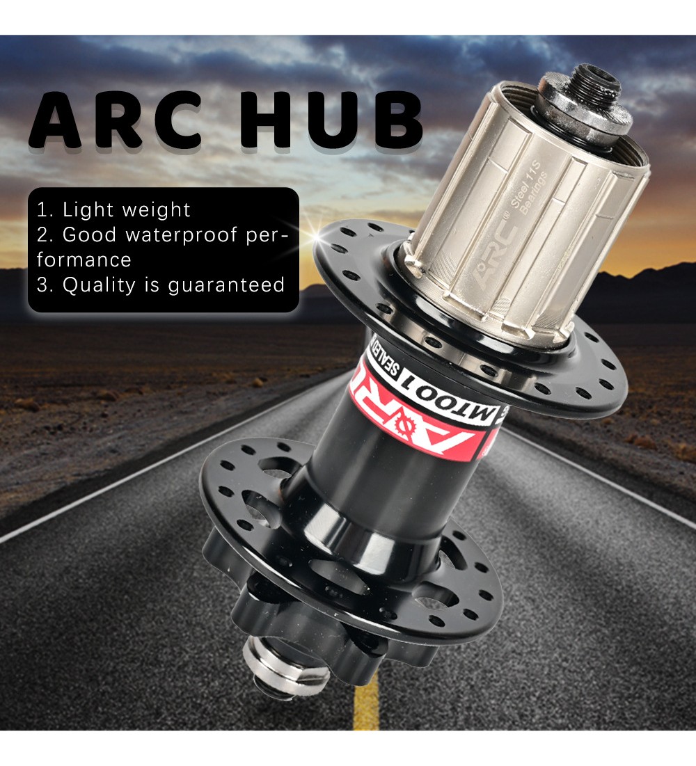 ARC MT001 Thunderous Hubs MTB 36H HG 7-11 Speed Shimano