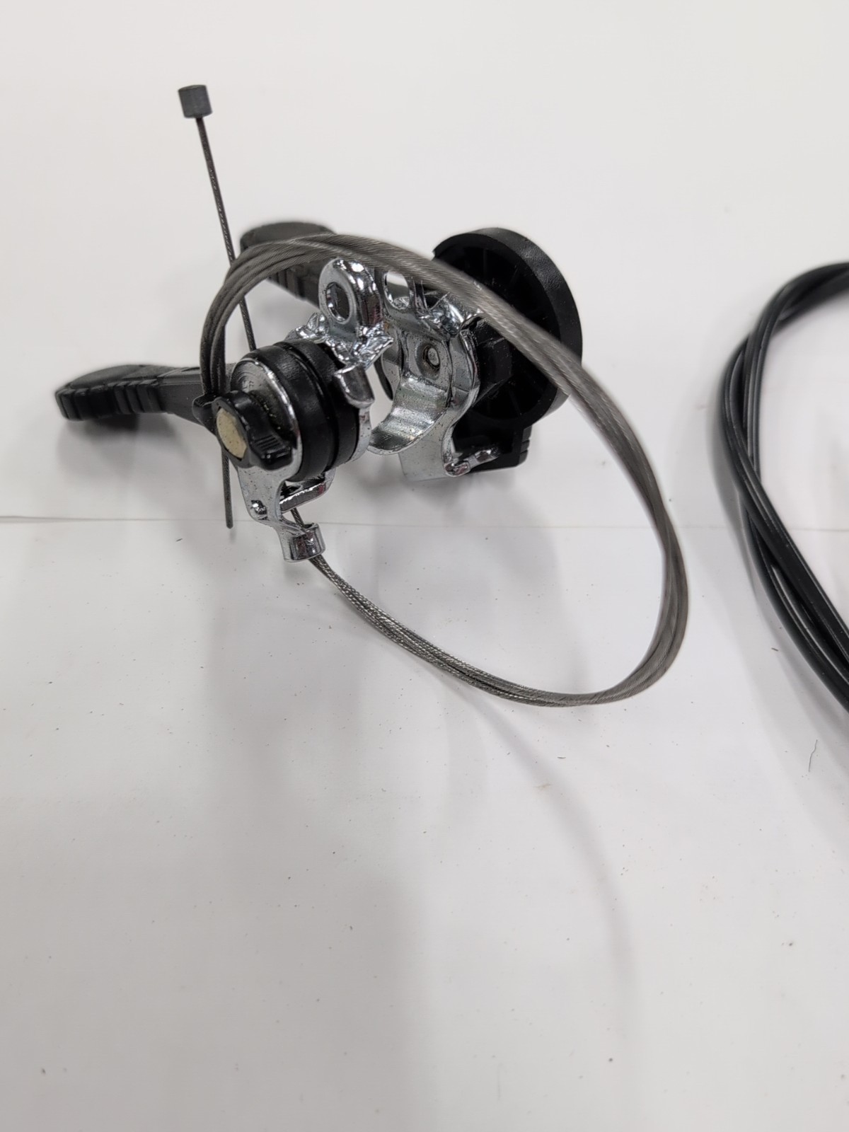 Vintage Shimano Positron Cable Wire Shifter Set NOS Black Plastic 5 Speed