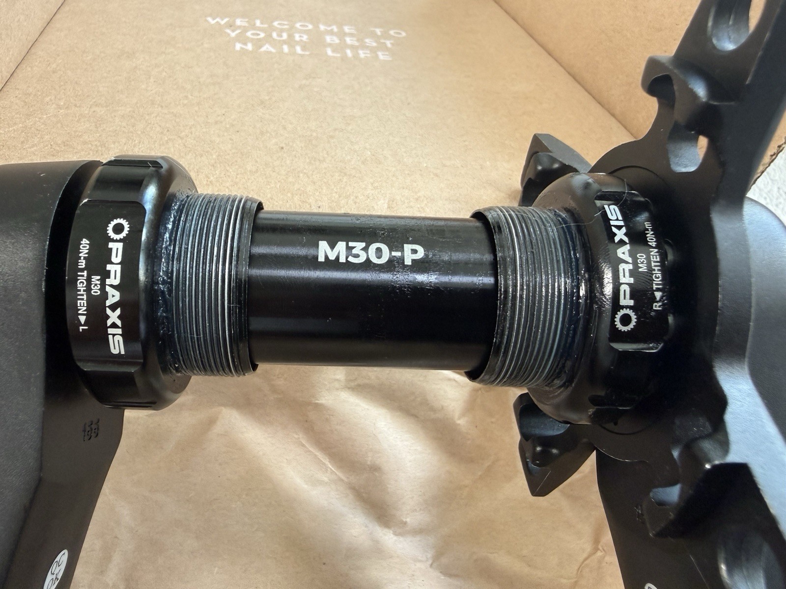 Box One M30 Crankset 155mm 2 Piece 30mm Crank Bmx