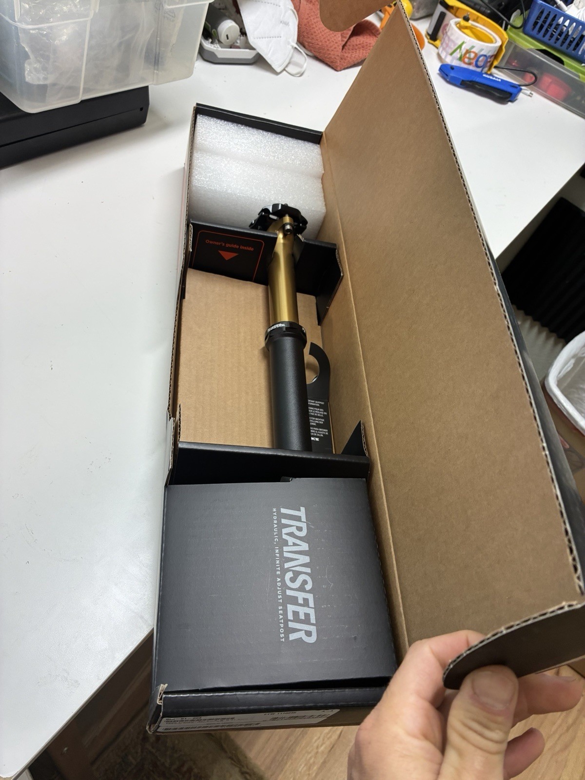 FOX Transfer SL Factory Dropper Seatpost – 31.6mm, 100mm, Internal Routing