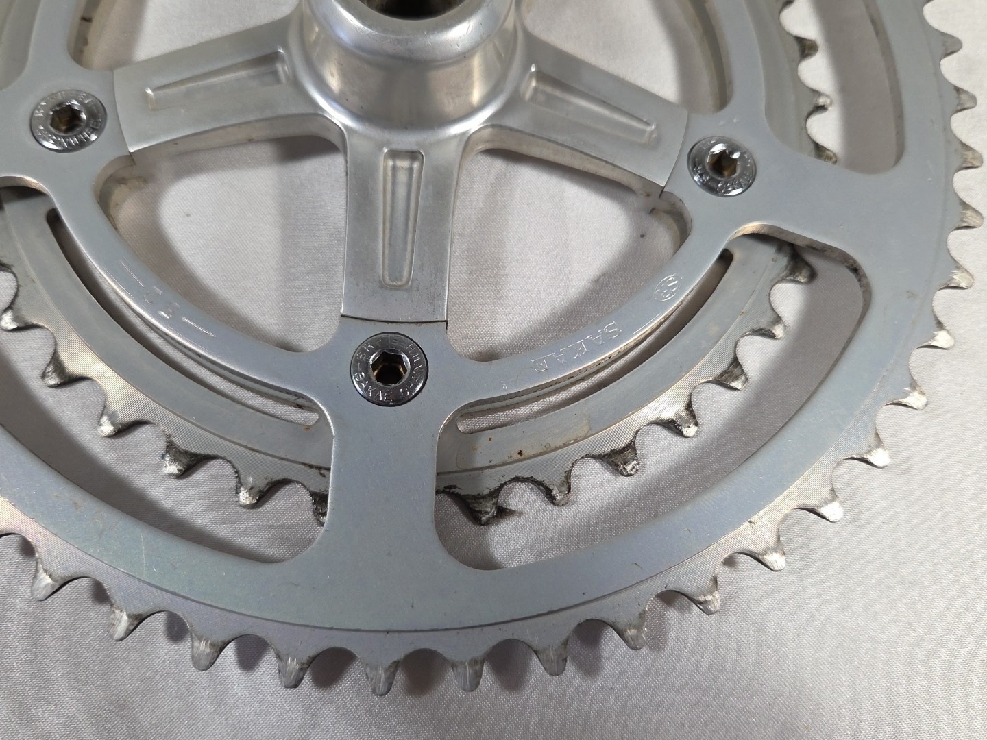 Vtg. Sakae SR Royal APEX 52/40 / 170 Crank arm length / 118 BCD Crankset / #169