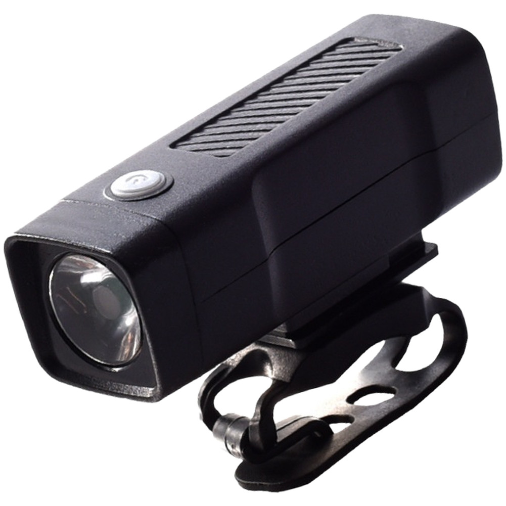 100 Lumen Waterproof Bike Light USB Rechargeable with Rubber Strap Mount System