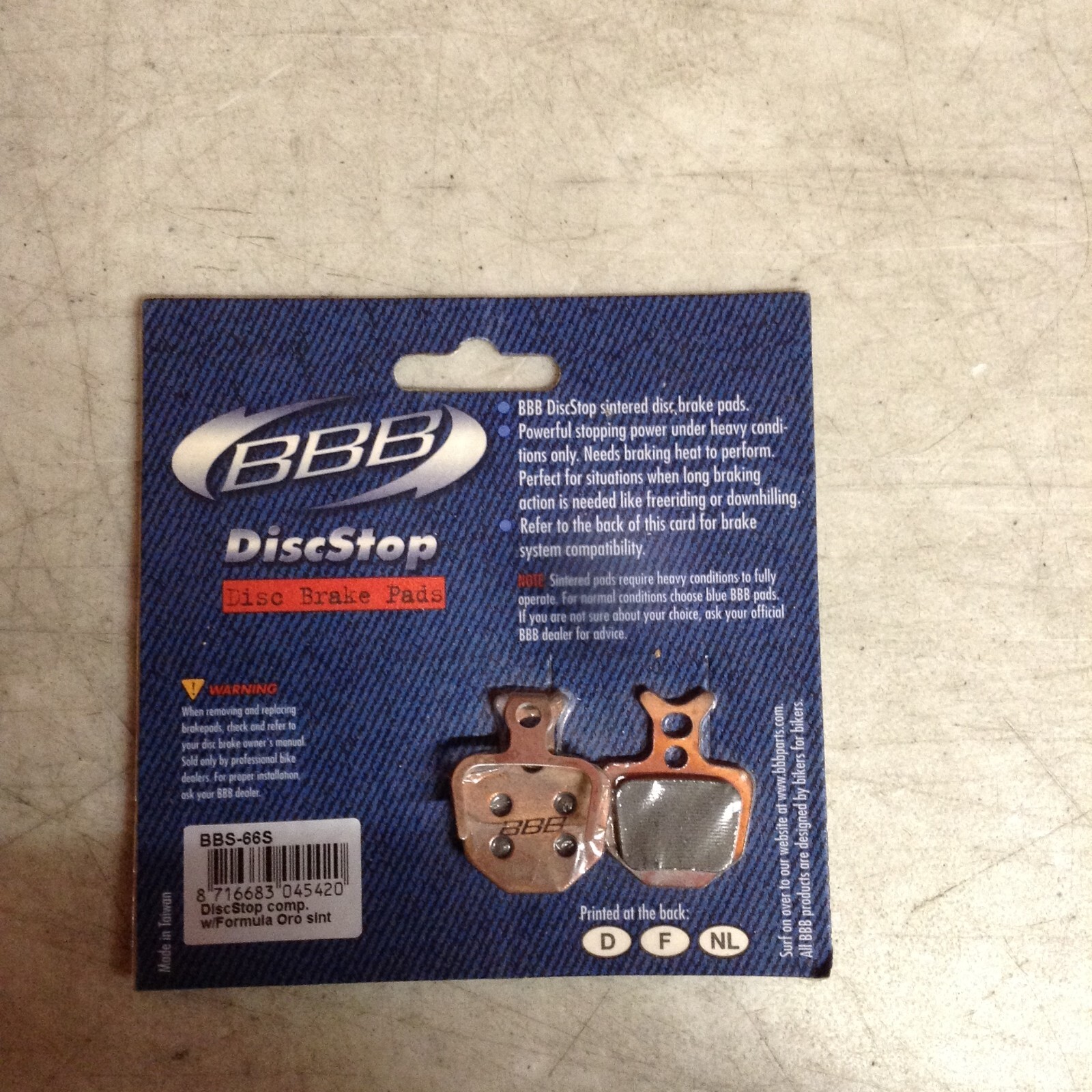 MISC DISC BRAKE PADS
