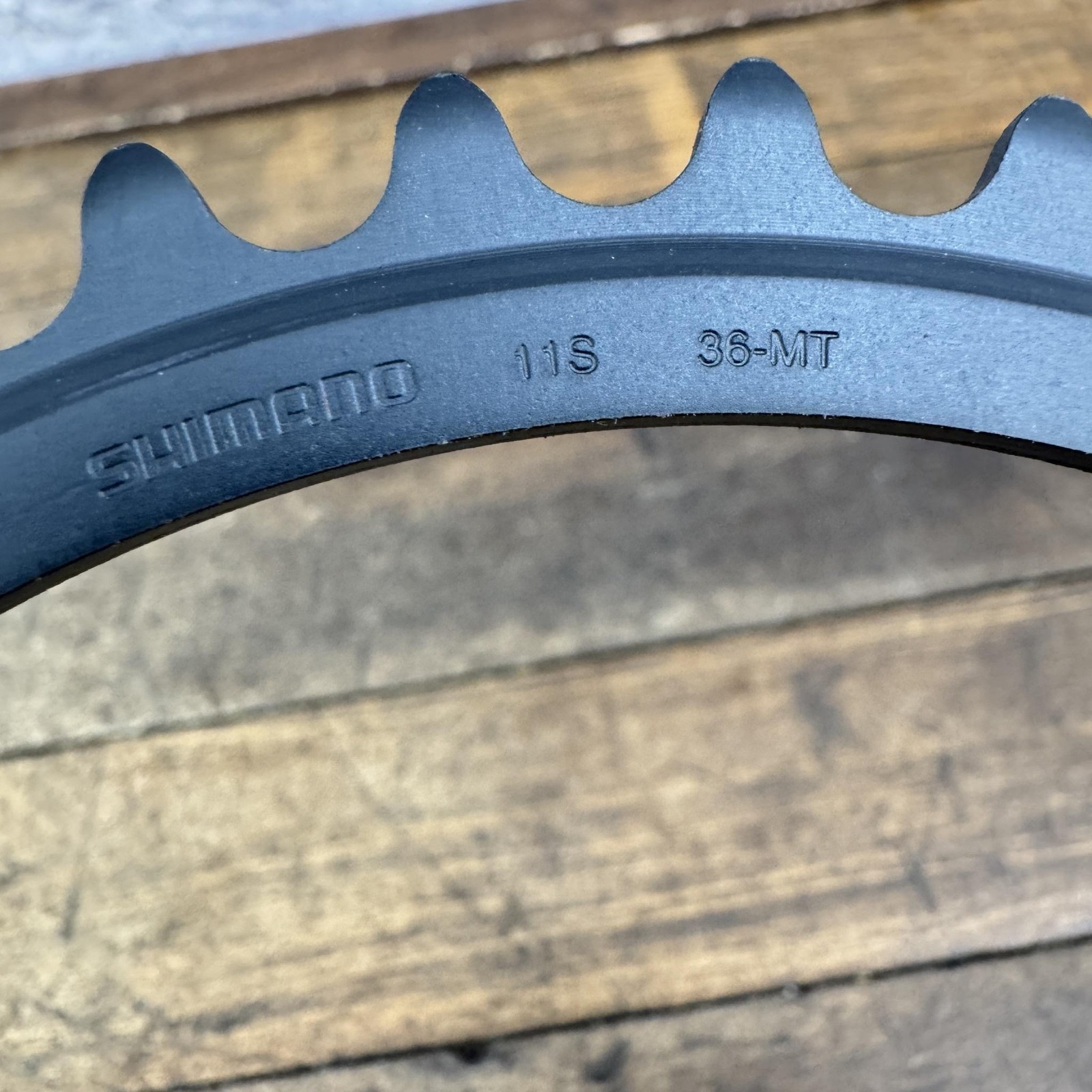 Shimano Ultegra 36T Chainring 110 BCD 4-Arm Black Asymmetric Road 11s FC-R8000